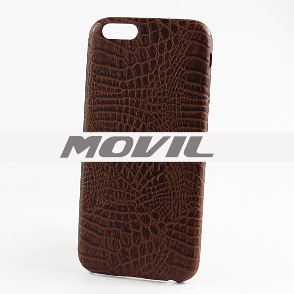 NP-2532 Cuero de lagarto de lujo funda para Apple iPhone 6-8